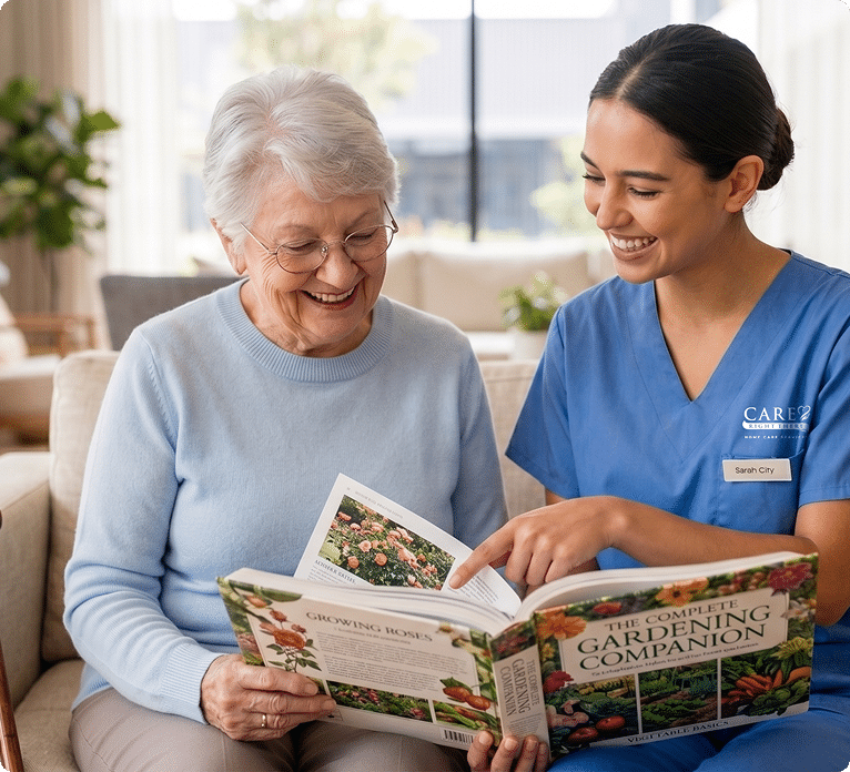 Glassboro, South Jersey | In-Home Companion Care | Care Right There